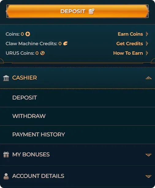 Personal account